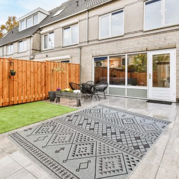 Haiti 8686 sivý vonkajší koberec 120x170 cm