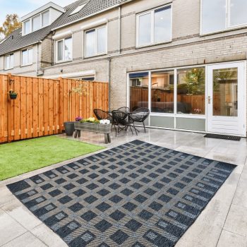 Haiti 8716 tmavosivý vonkajší koberec 120x170 cm