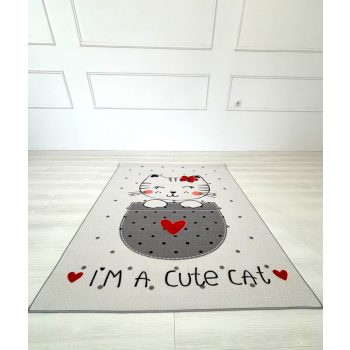 Detský koberec so vzorom mačiatka 160x240 cm