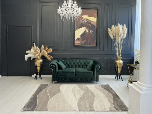 Rainbow 1220 hnedý-béžový koberec 160x230