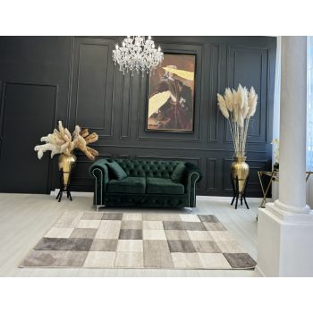 Rainbow 2929 hnedý-béžový koberec 120x170