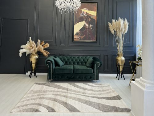 Rainbow 438 hnedý-béžový koberec 120x170