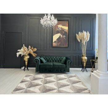 Rainbow 9328 hnedý-béžový koberec 120x170