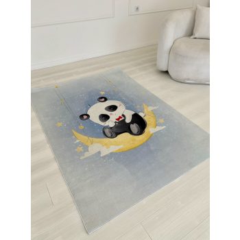 Detský koberec so vzorom pandy 70x140 cm