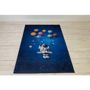 Detský koberec so vzorom astronauta 70x140 cm
