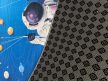Detský koberec so vzorom astronauta 70x140 cm