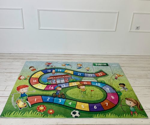 Detský koberec so vzorom ihriska 70x140 cm