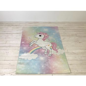 Detský koberec so vzorom jednorožca 70x140 cm