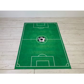 Detský koberec so vzorom futbalového ihriska70x140 cm