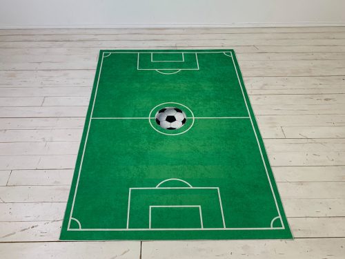 Detský koberec so vzorom futbalového ihriska130x180 cm