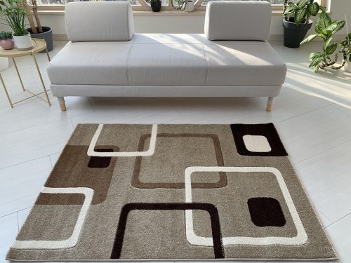 Pearl béžový-hnedý 6884 (Beige) koberec  150x230