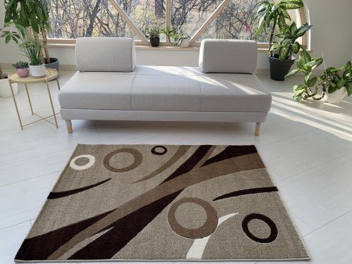 Pearl béžový-hnedý 201 (Beige) koberec  60x110