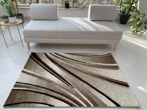 Pearl béžový-hnedý 9835  (Beige) koberec  60x110