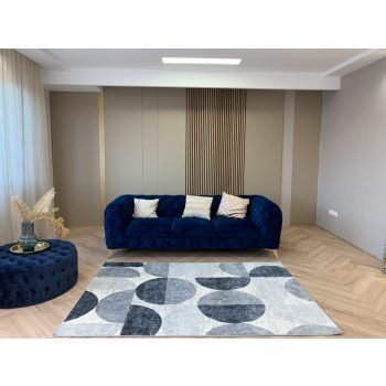 Madrid 7403 design sivý set kobercov 80 cm