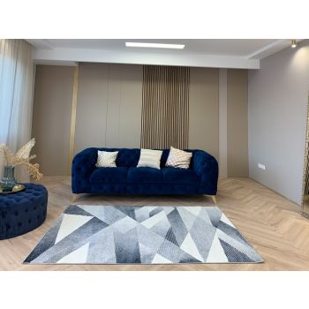 Madrid 8081 design sivý set kobercov 80 cm