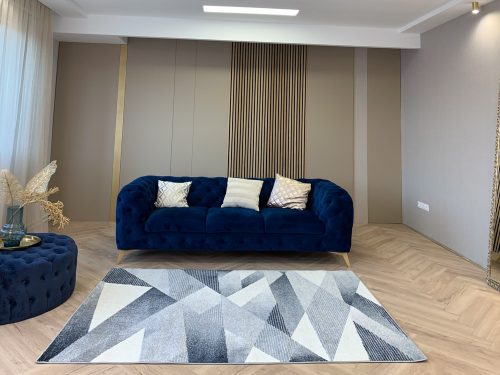 Madrid 8081 design sivý set kobercov 80 cm