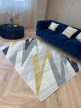 Madrid 6788 design žltý set kobercov 80 cm