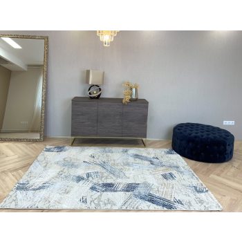 Spark 237 moderný modrý koberec  200x290