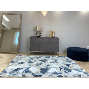 Spark 248 moderný modrý koberec  200x290