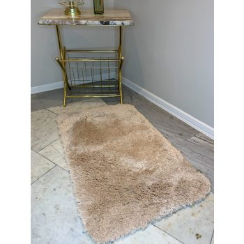 Heaven béžový kúpeľňový koberec 50x80 cm 