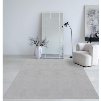 Sunny shaggy svetlosivý koberec 120x170 cm