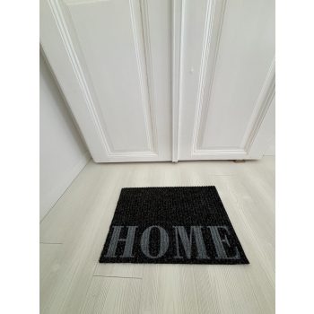 'Home' čierna rohož na nečistoty 40x70 cm