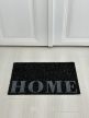'Home' čierna rohož na nečistoty 40x70 cm