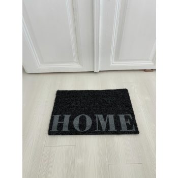 'Home' čierna rohož na nečistoty 40x70 cm