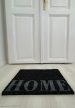 'Home' čierna rohož na nečistoty 40x70 cm