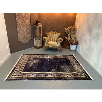 Prime PS754V1 čierny koberec 120x170 cm