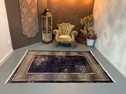 Prime PS754V1 čierny koberec 160x220 cm