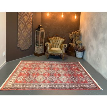 Prime PS925V1 červený koberec 120x170 cm