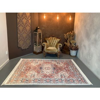 Prime PS960V1 červený koberec 120x170 cm