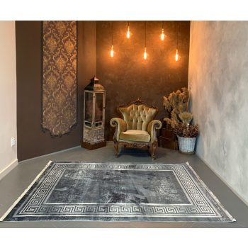 Prime PS754V2 sivý koberec 120x170 cm