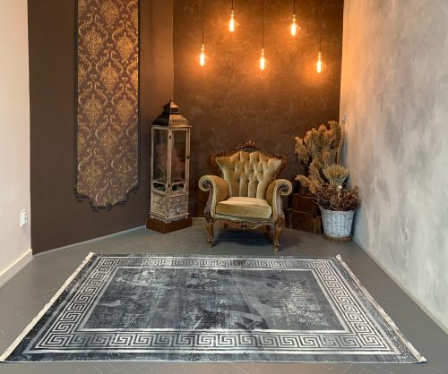 Prime PS754V2 sivý koberec 160x220 cm